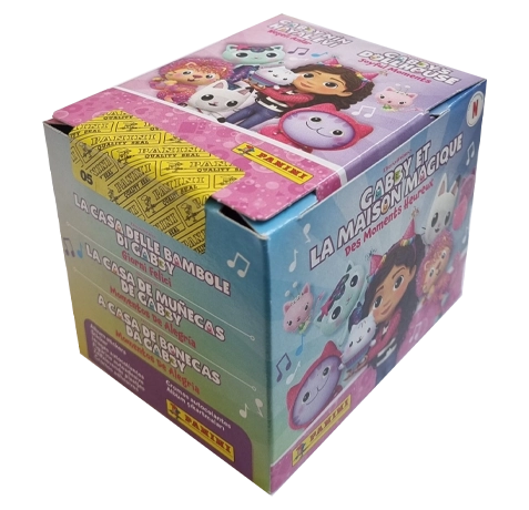 Panini Gabbys Dollhouse Glücksmomente Sticker Display (36 Tüten)