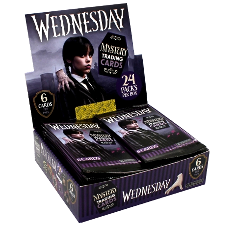 Panini Wednesday Trading Cards Display