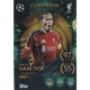 Topps Match Attax Champions League 2025/26 Gladiator Limited Edition GLE 4 VIRGIL VAN DIJK