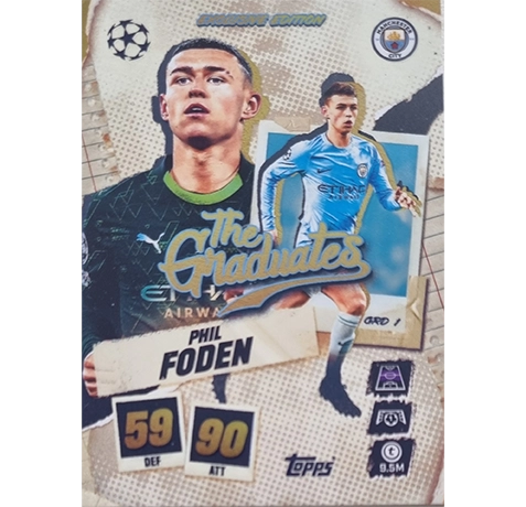 Topps Match Attax Champions League 2025/26 The Graduates GRD 1 PHIL FODEN