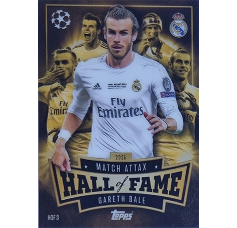 Topps Match Attax Champions League 2025/26 Hall of Fame HOF 3 GARETH BALE