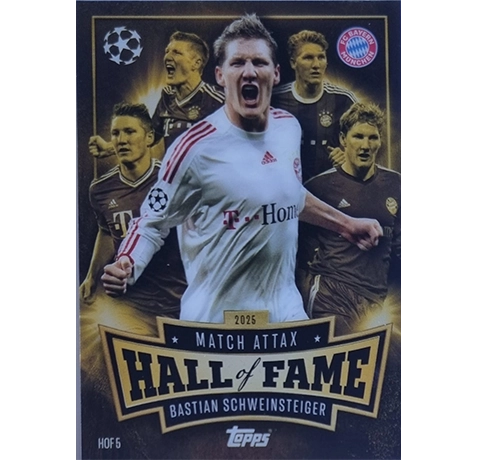 Topps Match Attax Champions League 2025/26 Hall of Fame HOF 5 BASTIAN SCHWEINSTEIGER