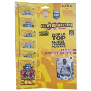 Panini FIFA 365 2026 Adrenalyn XL Multipack Jude Bellingham | 6 Booster + LE