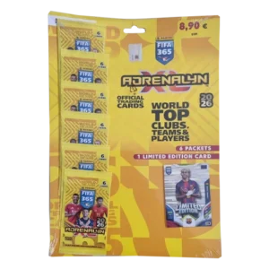 Panini FIFA 365 2026 Adrenalyn XL Multipack Lamine Yamal | 6 Booster + LE