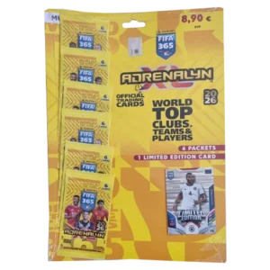 Panini FIFA 365 2026 Adrenalyn XL Multipack Jonathan Tah | 6 Booster + LE