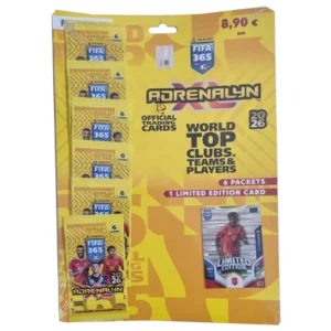 Panini FIFA 365 2026 Adrenalyn XL Multipack Nico Williams | 6 Booster + LE