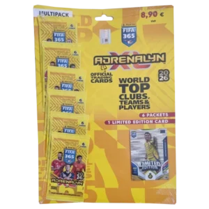 Panini FIFA 365 2026 Adrenalyn XL Multipack Set | alle 10 LEs | Rabatt + Versandkostenfrei