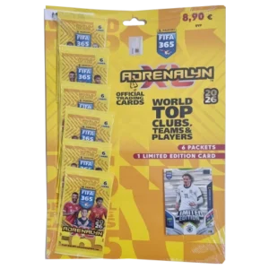 Panini FIFA 365 2026 Adrenalyn XL | Multipack Nick Woltemade | 6 Booster + LE