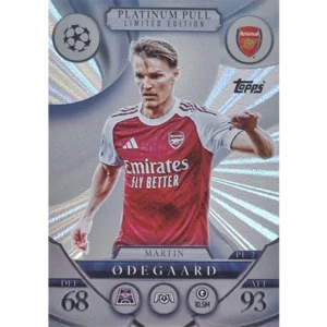 Topps Match Attax Champions League 2025/26 Platinum Pull Limited Edition PL 2 MARTIN ØDEGAARD