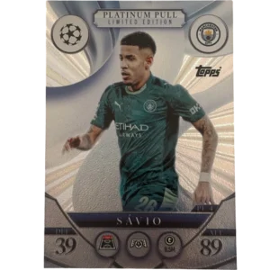 Topps Match Attax Champions League 2025/26 Platinum Pull Limited Edition PL 4 SÁVIO