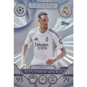 Topps Match Attax Champions League 2025/26 Platinum Pull Limited Edition PL 5 TRENT ALEXANDER-ARNOLD