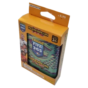 Panini FIFA 365 2026 Adrenalyn XL Collector Tin Türkis-Lila | 5 Booster + 2 Limited