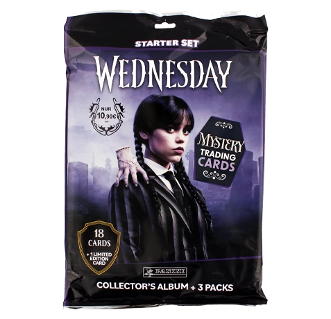 Panini Wednesday Trading Cards Starter Pack