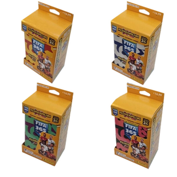 Panini FIFA 365 2026 Adrenalyn XL Classic Tin Set | alle 4 Farben | Rabatt + Versandkostenfrei