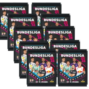 Panini Admiral Österreichische Bundesliga Sticker 2025/26 – 10 Stickertüten