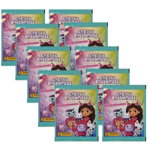 Panini Gabbys Dollhouse Glücksmomente Sticker 10 Stickertüten | Sticker-und-co.de