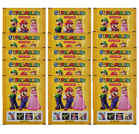 Panini Super Mario Sticker Serie 2 | 15 Stickertüten | Sticker-und-co.de