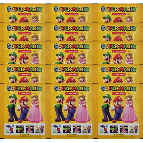 Panini Super Mario Sticker Serie 2 | 15 Stickertüten | Sticker-und-co.de