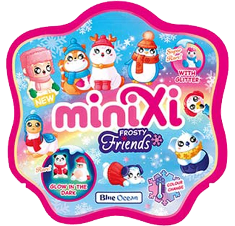 miniXi Frosty Friends Überraschungstüte kaufen | 1 Figur | Blue Ocean Sammelserie | UVP 3,99 €