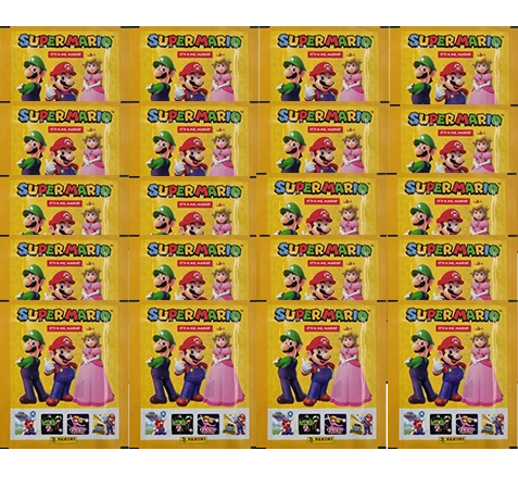 Panini Super Mario Sticker Serie 2 | 20 Stickertüten | Sticker-und-co.de