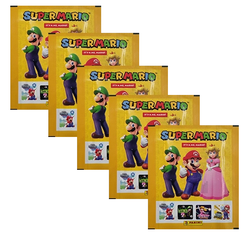 Panini Super Mario Sticker Serie 2 | 5 Stickertüten