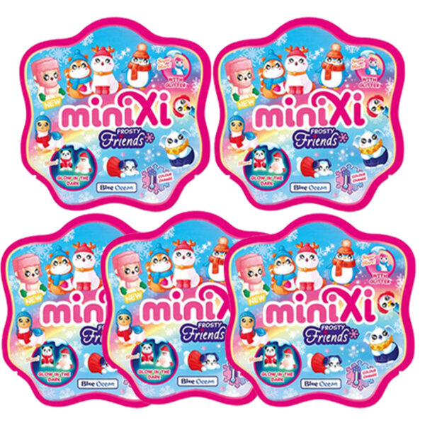 miniXi Frosty Friends 5er Pack kaufen | 5 Überraschungstüten | Blue Ocean Sammelfiguren mit Rabatt