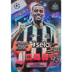 Topps Match Attax Champions League 2025/26 Worldies Limited Edition WLE 4 ALEXANDER ISAK