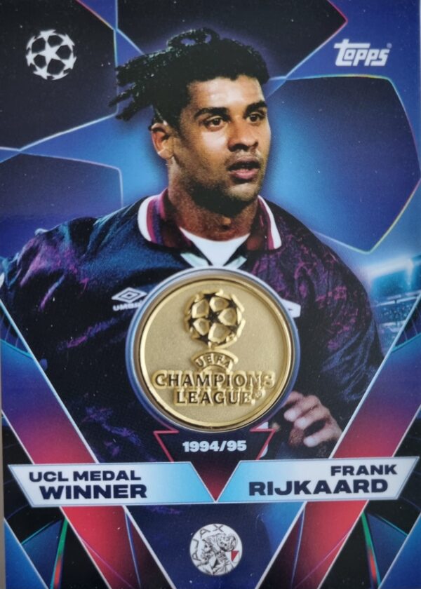 Topps Match Attax Champions League 2025/26 UCL Medal Winner Relic UCLW-FR Frank Rijkaard