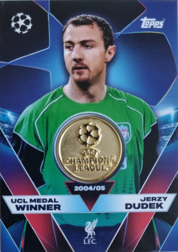 Topps Match Attax Champions League 2025/26 UCL Medal Winner Relic UCLW-JD Jerzy Dudek