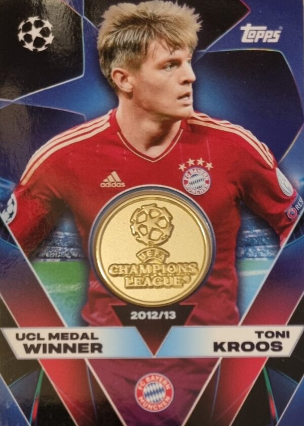 Topps Match Attax Champions League 2025/26 UCL Medal Winner Relic UCLW-TK Toni Kroos