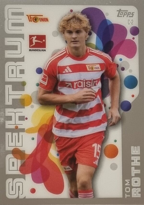 Topps Match Attax Bundesliga 2025/26 | C-2 Chrome Spektrum Tom Rothe (1. FC Union Berlin)