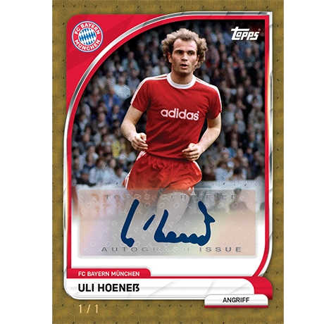 Topps Bayern München Collector Tin 2025/26 – 35 Karten | 3 Limited Editions | 2 Nummerierte Parallels | Autogramm-Chance