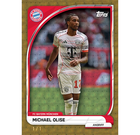 Topps Bayern München Collector Tin 2025/26 – 35 Karten | 3 Limited Editions | 2 Nummerierte Parallels | Autogramm-Chance