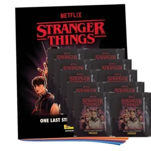 Panini Stranger Things Sticker 2025 Album + 10 Tüten kaufen – One Last Strange Adventure | Sticker-und-co.de