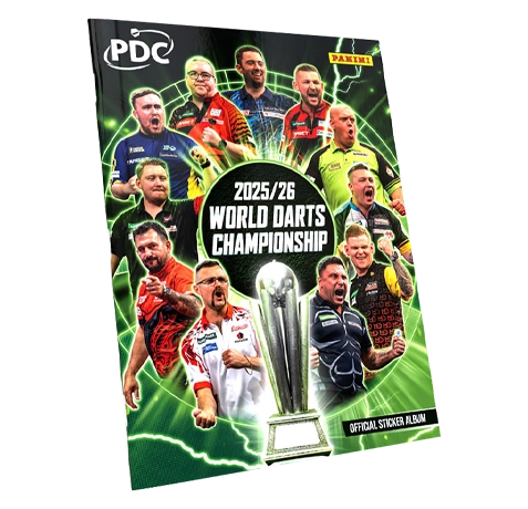Panini PDC Darts 2026 Stickeralbum | Offizielles Panini Album