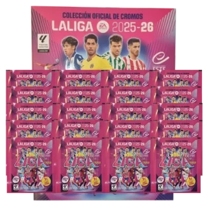 Panini LaLiga Sticker 2025/26 | Stickeralbum + 20 Tüten – Offizielle Panini Kollektion (160 Sticker)