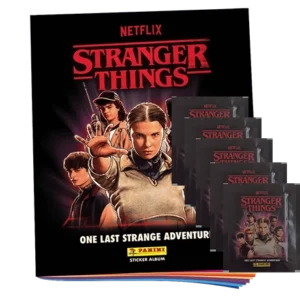 Panini Stranger Things Sticker 2025 Album + 5 Tüten kaufen – One Last Strange Adventure | Sticker-und-co.de