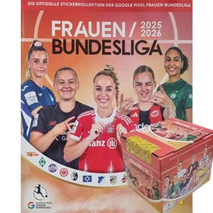 Panini Frauen Bundesliga 2025/26 Sticker Album + Display