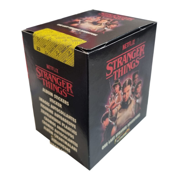 Panini Stranger Things Sticker 2025 Display