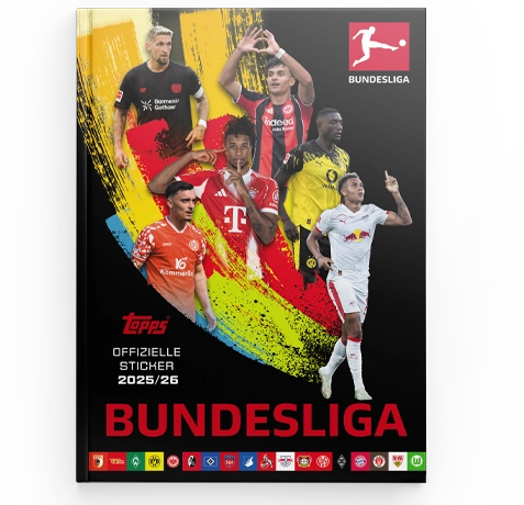 Topps Bundesliga Sticker 2025/26 Hardcover Album