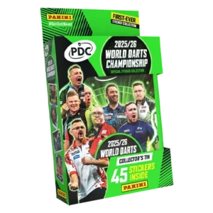 Panini PDC Darts 2026 Sticker Tin | Sammeldose mit Stickern | Panini Darts