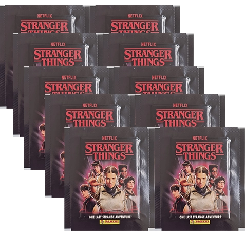 Panini Stranger Things Sticker 2025 | One Last Strange Adventure | 10 Stickertüten kaufen | Sticker-und-co.de