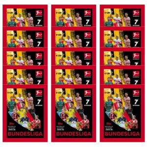 Topps Bundesliga Sticker 2025/26 | 15 Stickertüten Set | Sticker-und-co