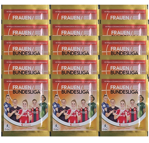 Panini Frauen Bundesliga 2025/26 Sticker 15 Tüten