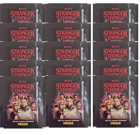Panini Stranger Things Sticker 2025 | One Last Strange Adventure | 15 Stickertüten kaufen | Sticker-und-co.de