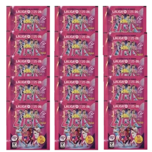 Panini LaLiga Sticker 2025/26 | 15 Tüten – Offizielle Panini Kollektion (120 Sticker)