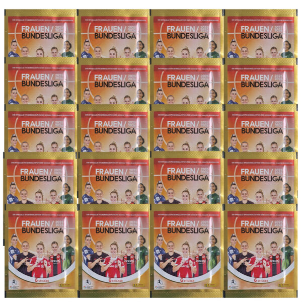 Panini Frauen Bundesliga 2025/26 Sticker 20 Tüten