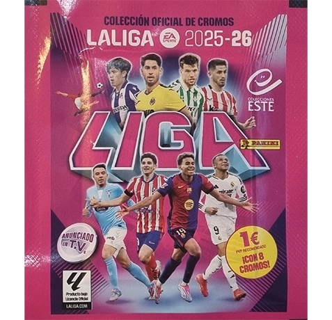 Panini LaLiga Sticker 2025/26 |Tüte