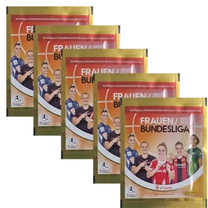 Panini Frauen Bundesliga 2025/26 Sticker 5 Tüten