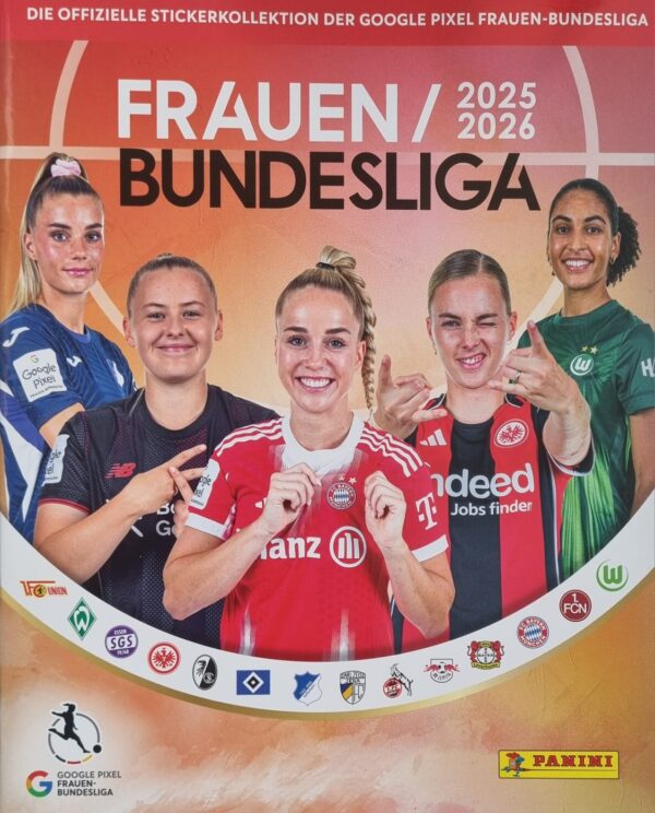 Panini Frauen Bundesliga 2025/26 Stickeralbum